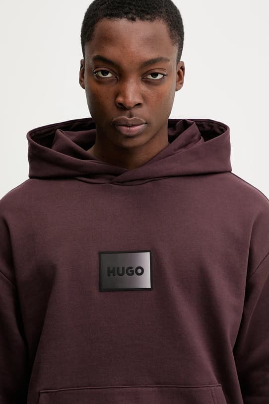Толстовка HUGO Danohood из хлопка - фото 5