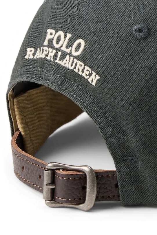 Хлопковая бейсболка Polo Ralph Lauren - фото 4