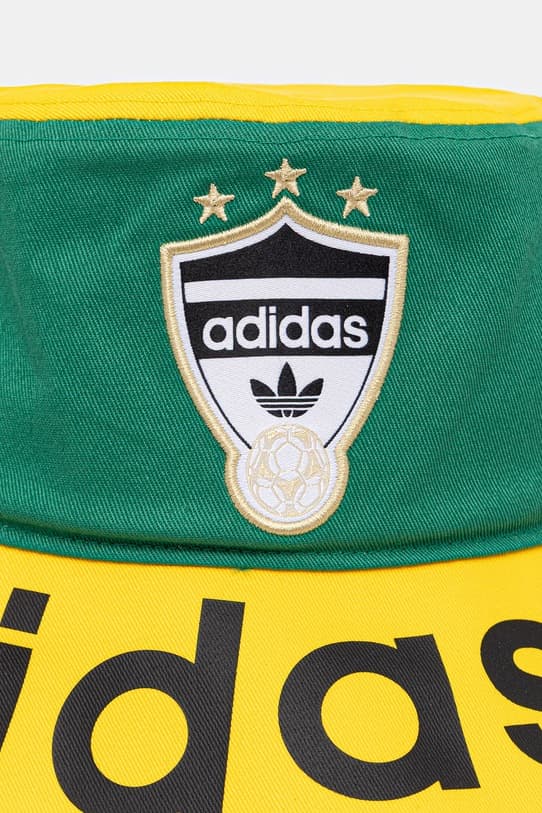 хлопковая шапка adidas Originals - фото 4