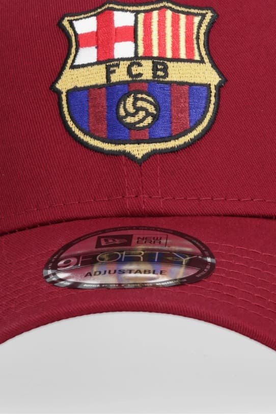 Хлопковая бейсболка New Era NEW ERA x FC BARCELONA - фото 3