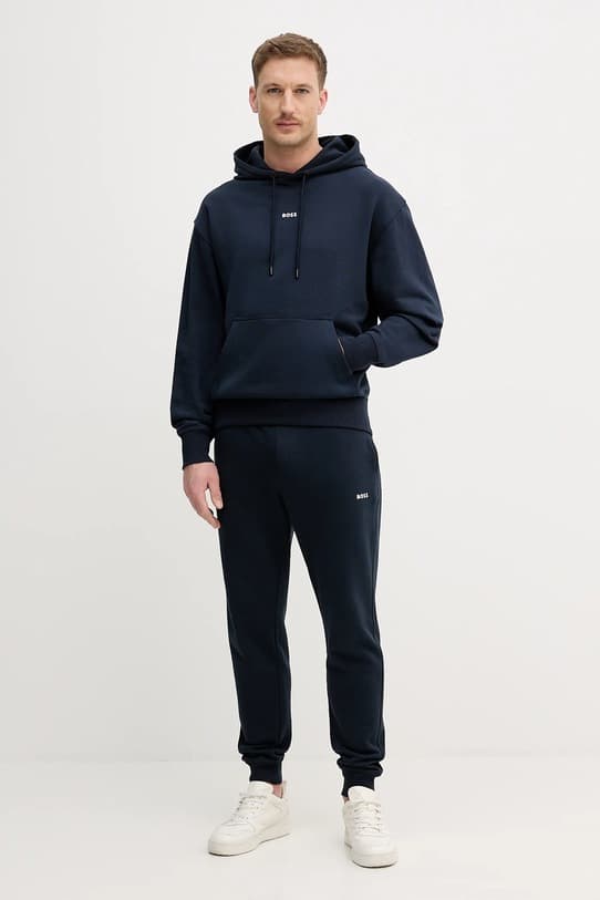 Хлопковый спортивный костюм BOSS Orange Спортивный костюмWesmallhood - фото 2