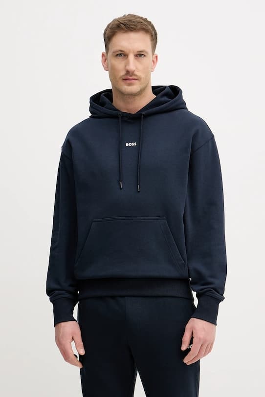 Хлопковый спортивный костюм BOSS Orange Спортивный костюмWesmallhood - фото 3