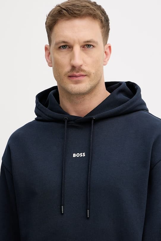 Хлопковый спортивный костюм BOSS Orange Спортивный костюмWesmallhood - фото 6