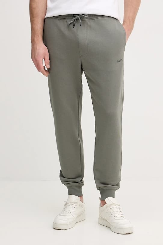 Хлопковый спортивный костюм BOSS Orange Спортивный костюмWesmallhood - фото 5