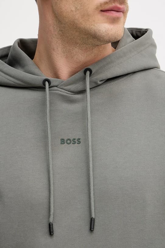 Хлопковый спортивный костюм BOSS Orange Спортивный костюмWesmallhood - фото 7