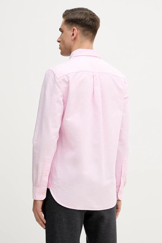 Хлопковая рубашка Tommy Hilfiger - фото 4