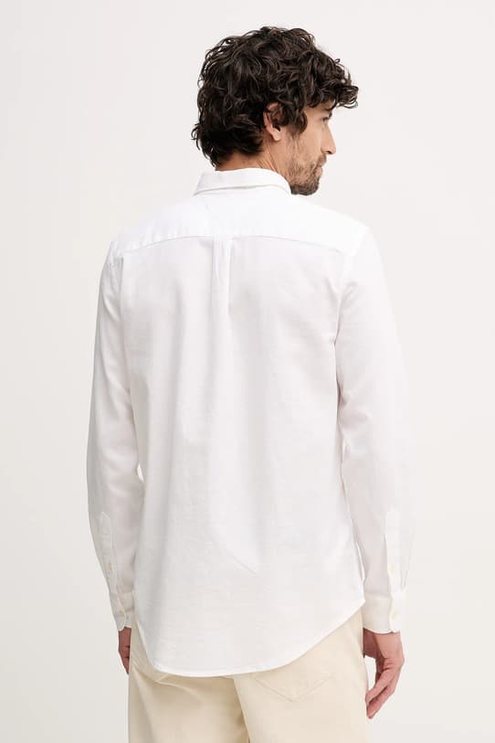 Хлопковая рубашка Tommy Hilfiger - фото 4