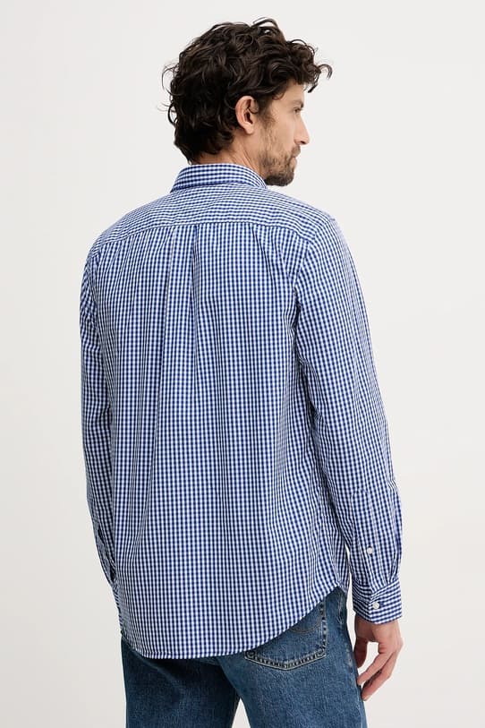 Хлопковая рубашка Tommy Hilfiger - фото 4