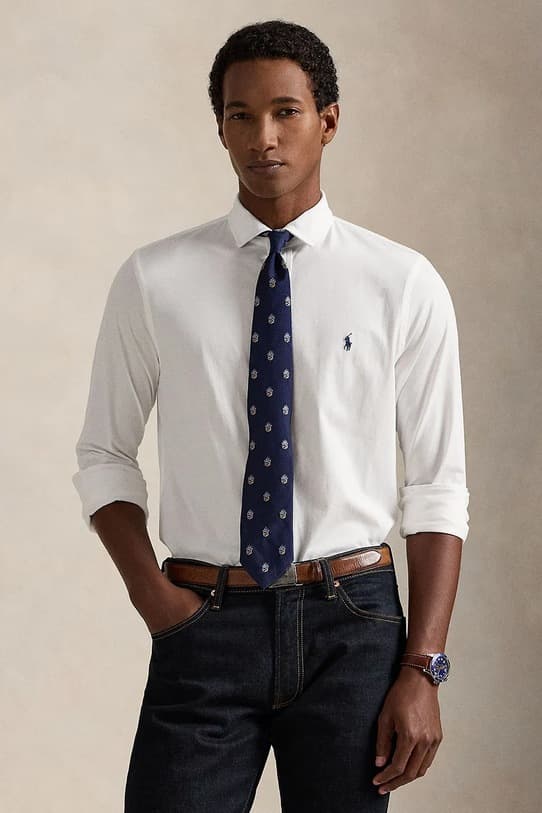 Хлопковая рубашка Polo Ralph Lauren - фото 2