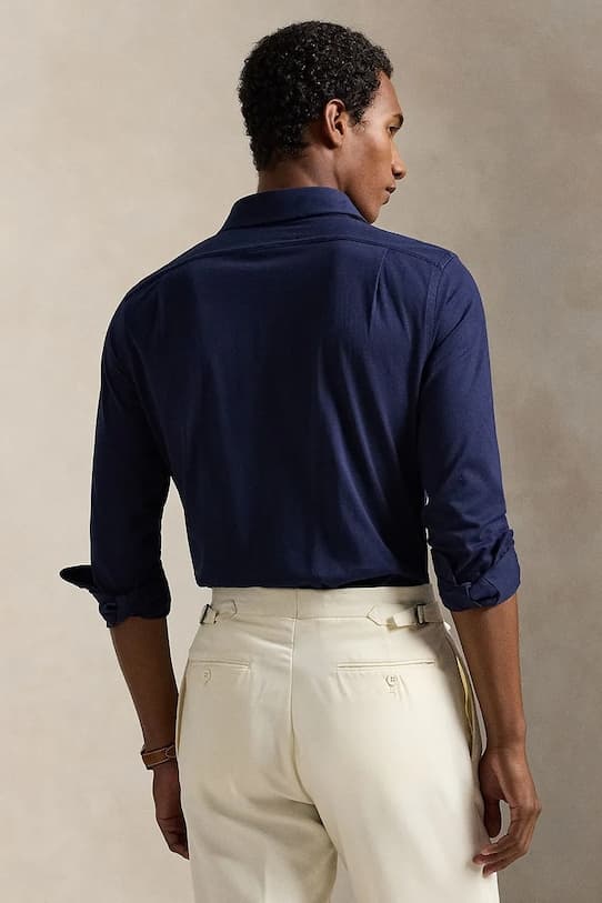 Хлопковая рубашка Polo Ralph Lauren - фото 3