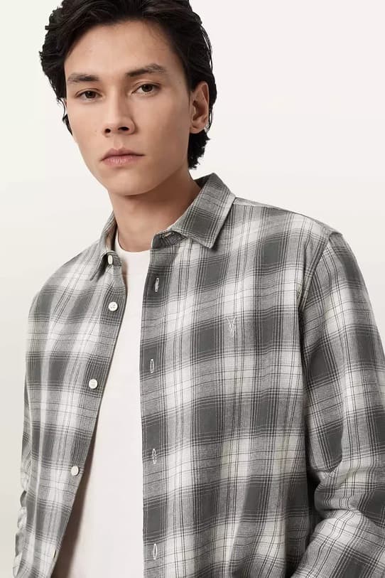 Рубашка AllSaints KELBY из хлопка - фото 6