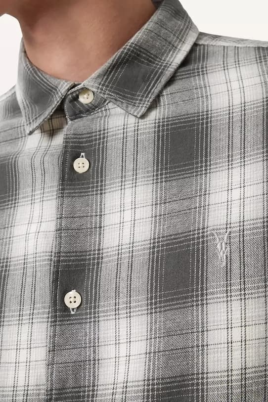 Рубашка AllSaints KELBY из хлопка - фото 7