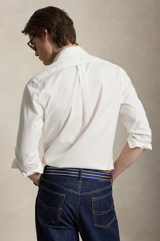 Хлопковая рубашка Polo Ralph Lauren - фото 3