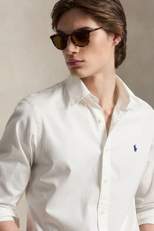 Хлопковая рубашка Polo Ralph Lauren - фото 5