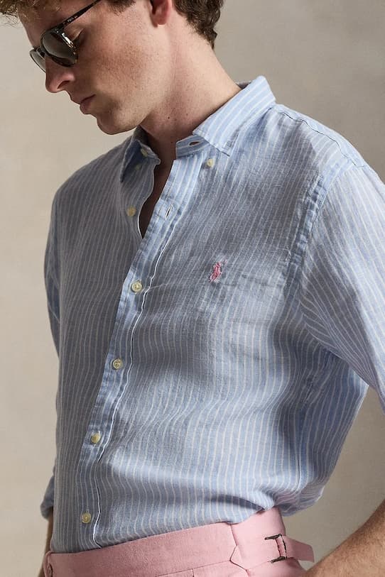 Льняная рубашка Polo Ralph Lauren - фото 5