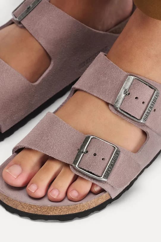 замшевые шлепанцы Birkenstock Arizona - фото 7