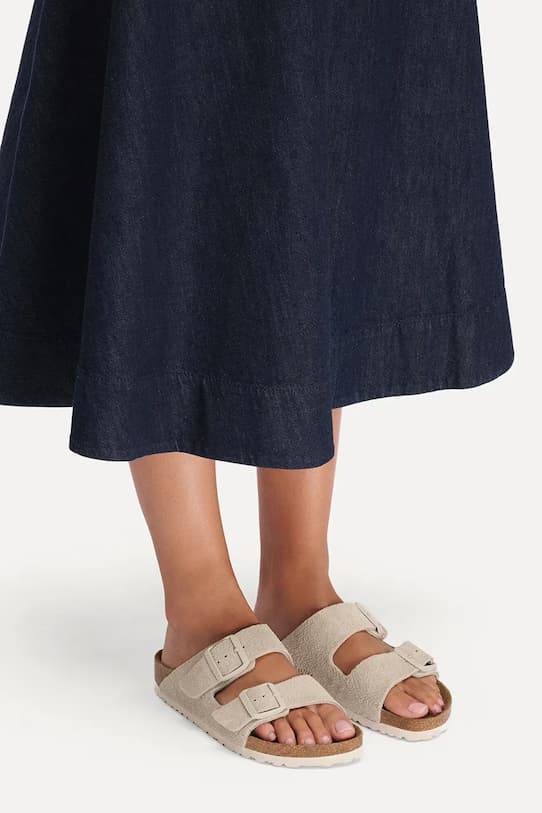 замшевые шлепанцы Birkenstock Arizona - фото 7