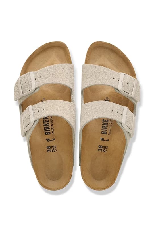 замшевые шлепанцы Birkenstock Arizona - фото 5