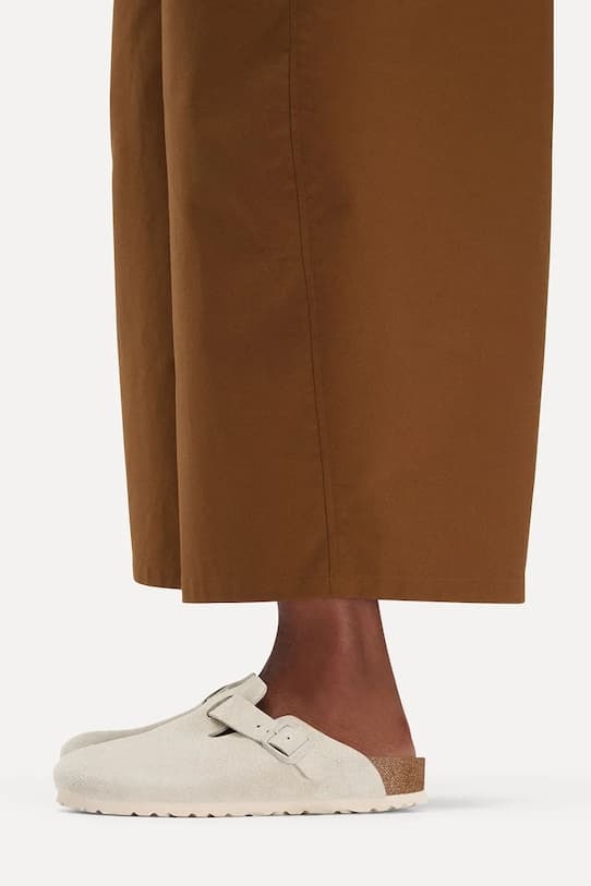 Замшевые тапочки Birkenstock Boston - фото 7