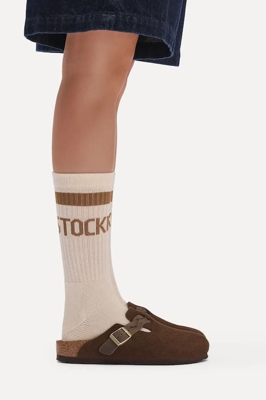 замшевые мюли Birkenstock Boston Braided - фото 7