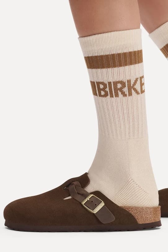 замшевые мюли Birkenstock Boston Braided - фото 8