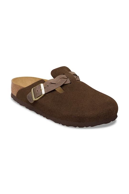замшевые мюли Birkenstock Boston Braided - фото 3