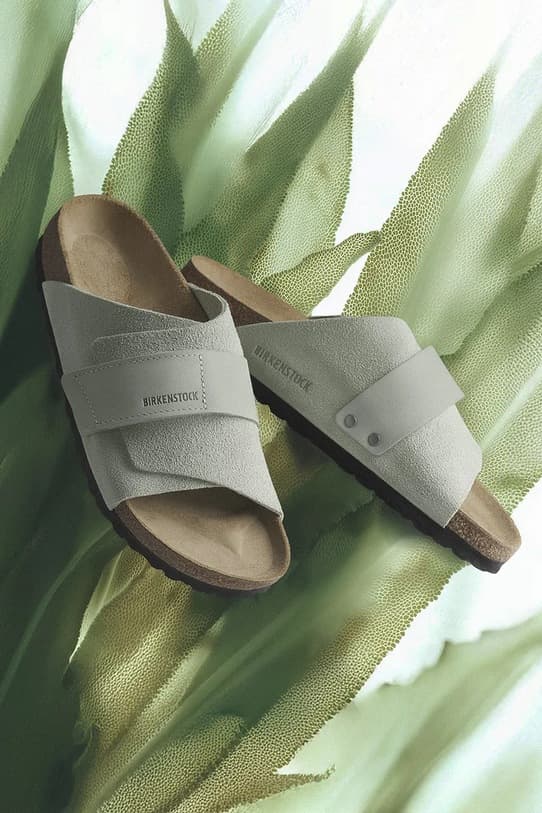 замшевые шлепанцы Birkenstock Kyoto - фото 5