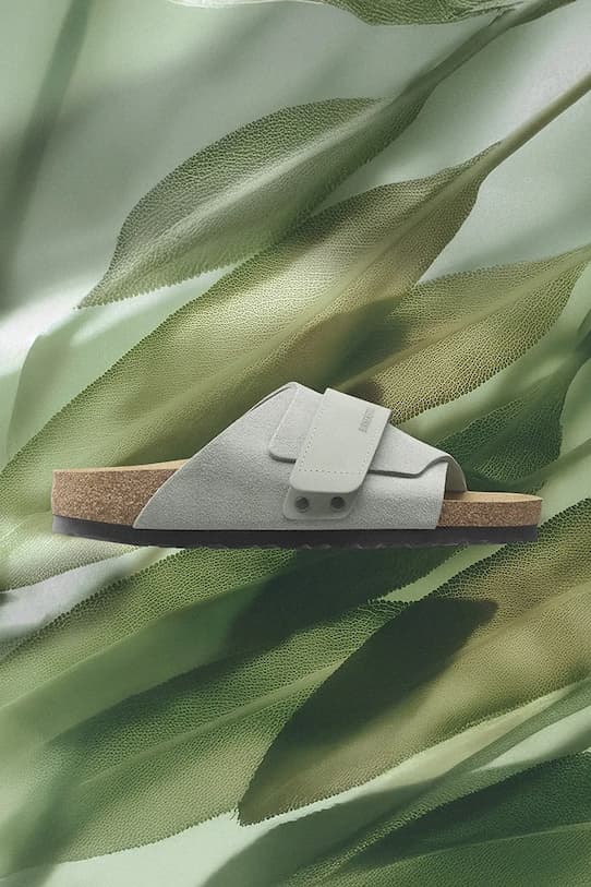 замшевые шлепанцы Birkenstock Kyoto - фото 6