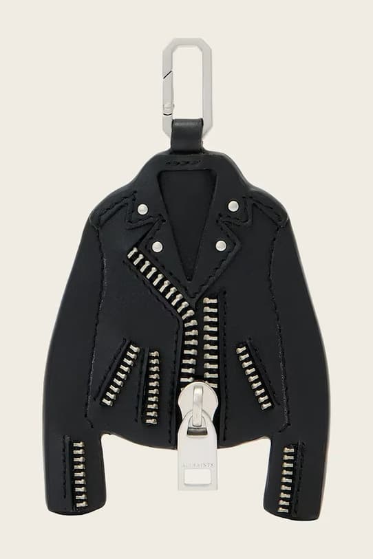 Кожаный брелок AllSaints BALFERN - фото 2