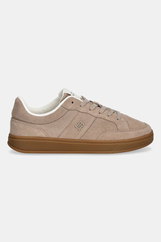 Замшевые кроссовки Tommy Hilfiger TH HERITAGE COURT SNEAKER SNEAKER SUEDE - фото 3