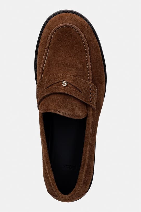 замшевые мокасины BOSS Eleri - фото 5