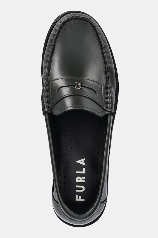 Кожаные мокасины Furla College Loafer - фото 5