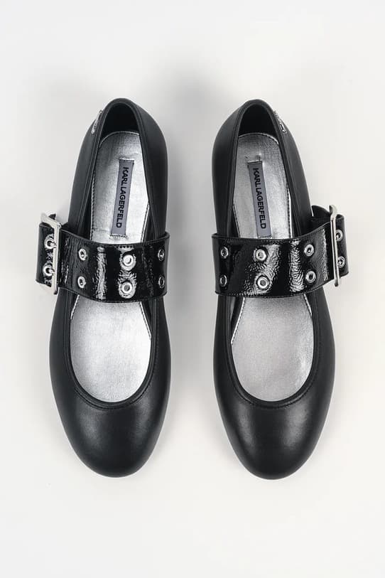 Кожаные балетки Karl Lagerfeld KARO - фото 5