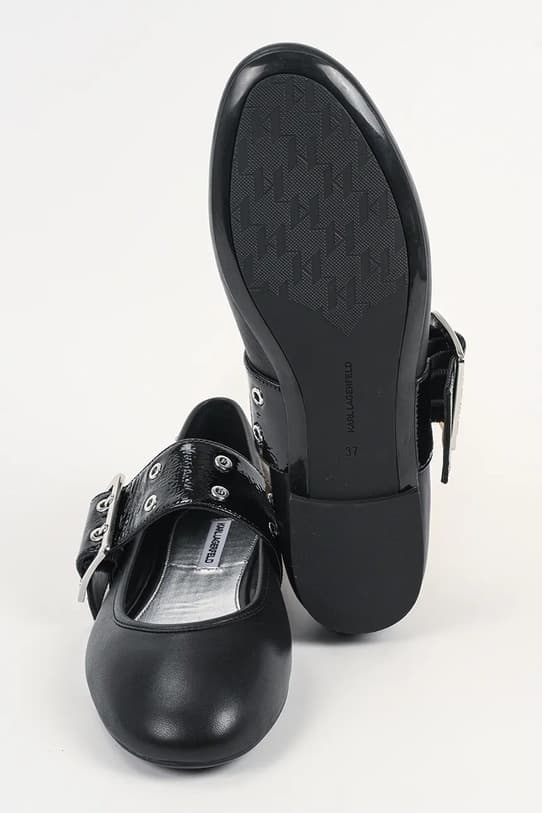 Кожаные балетки Karl Lagerfeld KARO - фото 6