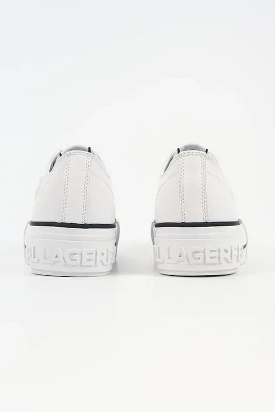 Кожаные кроссовки Karl Lagerfeld KAMPUS MAX NFT - фото 4