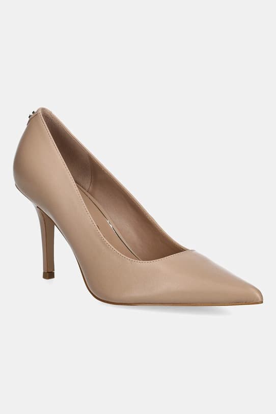 Кожаные туфли Guess PRINDY на высоком каблуке - фото 2