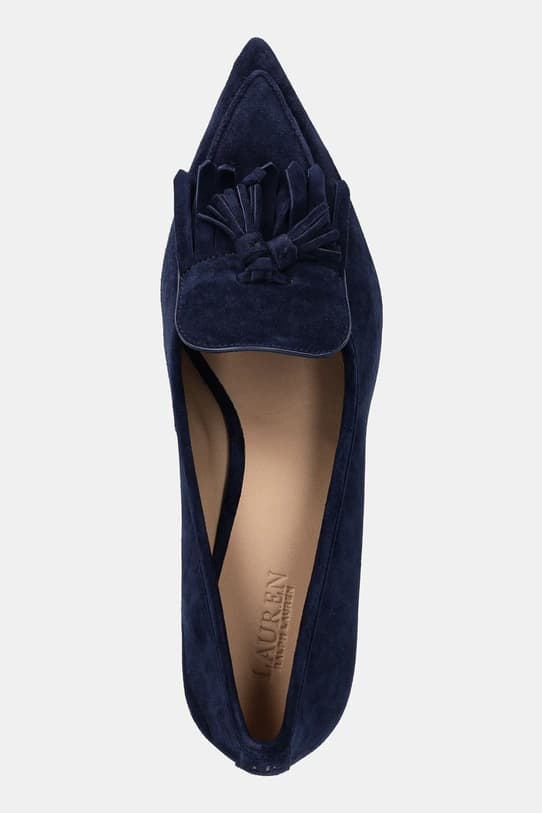 Lauren Ralph Lauren на высоких каблуках из замши Adrienne Klt - фото 5