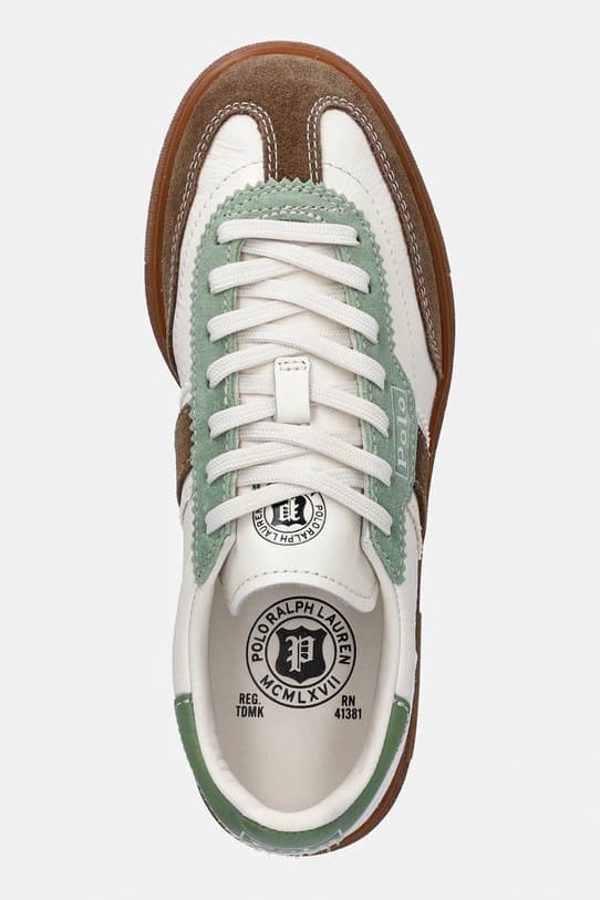 кожаные кроссовки Polo Ralph Lauren Bedford - фото 5