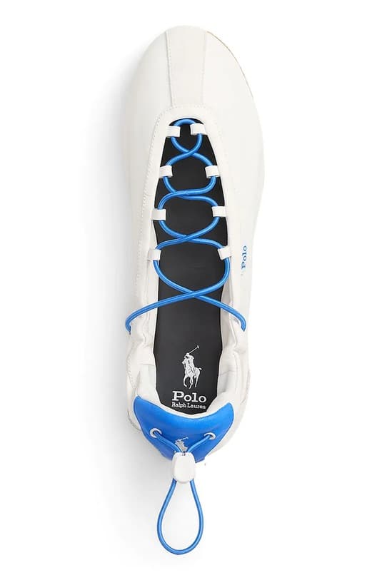 Балетки Polo Ralph Lauren Ballerina Lace Up - фото 5