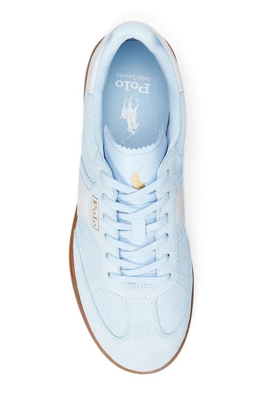 Кожаные кроссовки Polo Ralph Lauren Heritage Aera - фото 5