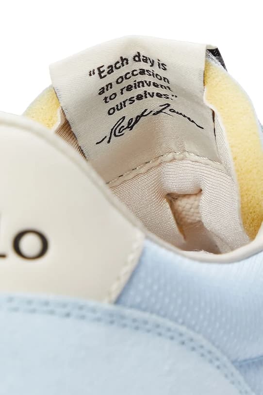 Кожаные кроссовки Polo Ralph Lauren Heritage Aera - фото 6