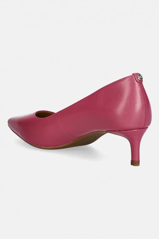 MICHAEL Michael Kors Alina Flex Kitten Туфли-лодочки из кожи на каблуке - фото 4