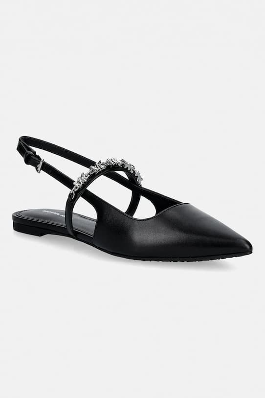 Кожаные балетки MICHAEL Michael Kors Dina Flex Sling Flat - фото 2