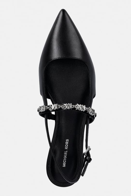 Кожаные балетки MICHAEL Michael Kors Dina Flex Sling Flat - фото 5