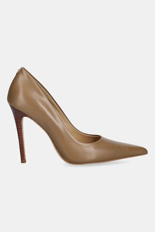 Кожаные туфли на высоком каблуке MICHAEL Michael Kors Elyse High Pump - фото 3