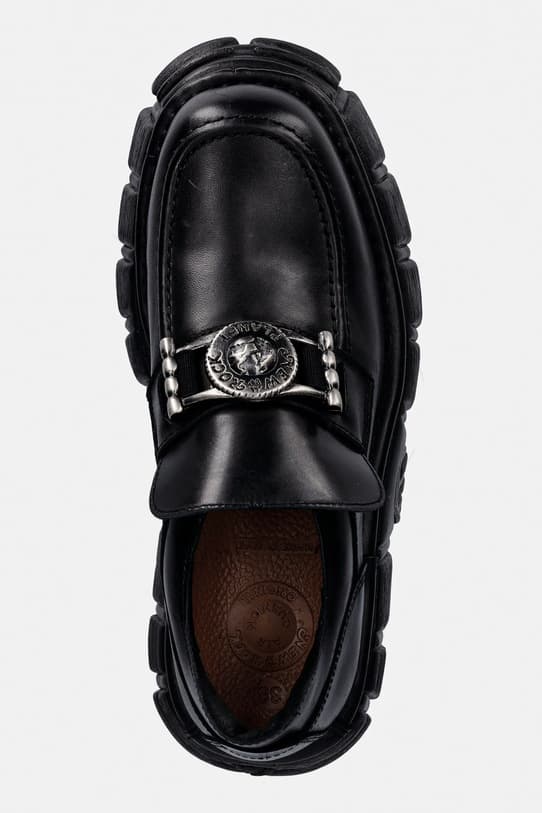 Кожаные мокасины New Rock CRUST NEGRO, TOWER NEGRO LATERAL - фото 5