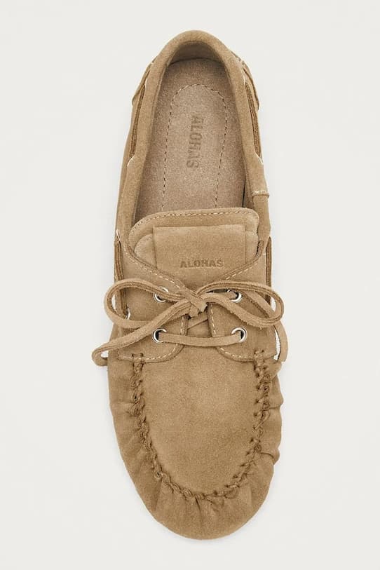 Замшевые мокасины Alohas от Rowan - фото 4