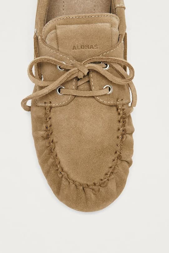 Замшевые мокасины Alohas от Rowan - фото 5