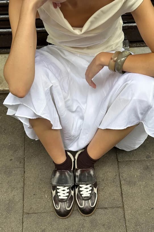 Кожаные кроссовки Alohas Tb.490 Club - фото 7