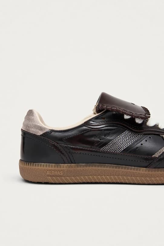 Кожаные кроссовки Alohas Tb.490 Club - фото 6